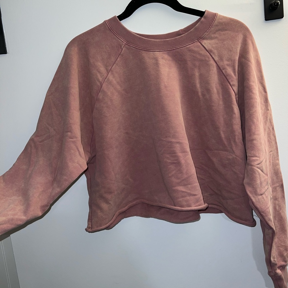 Joy Lab Cropped Crewneck | Large